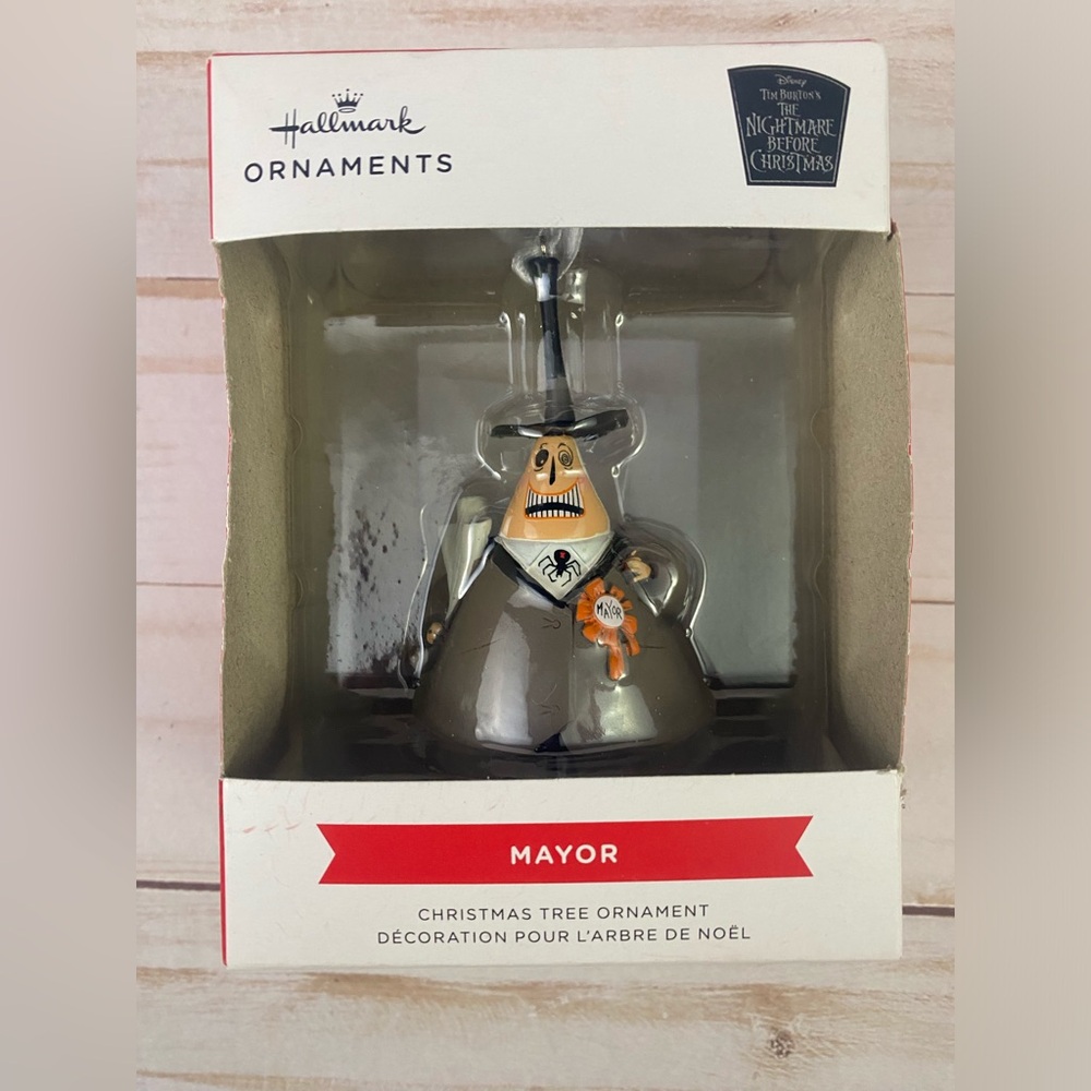 Mayor Nightmare Before Christmas Hallmark Ornaments Two Face
